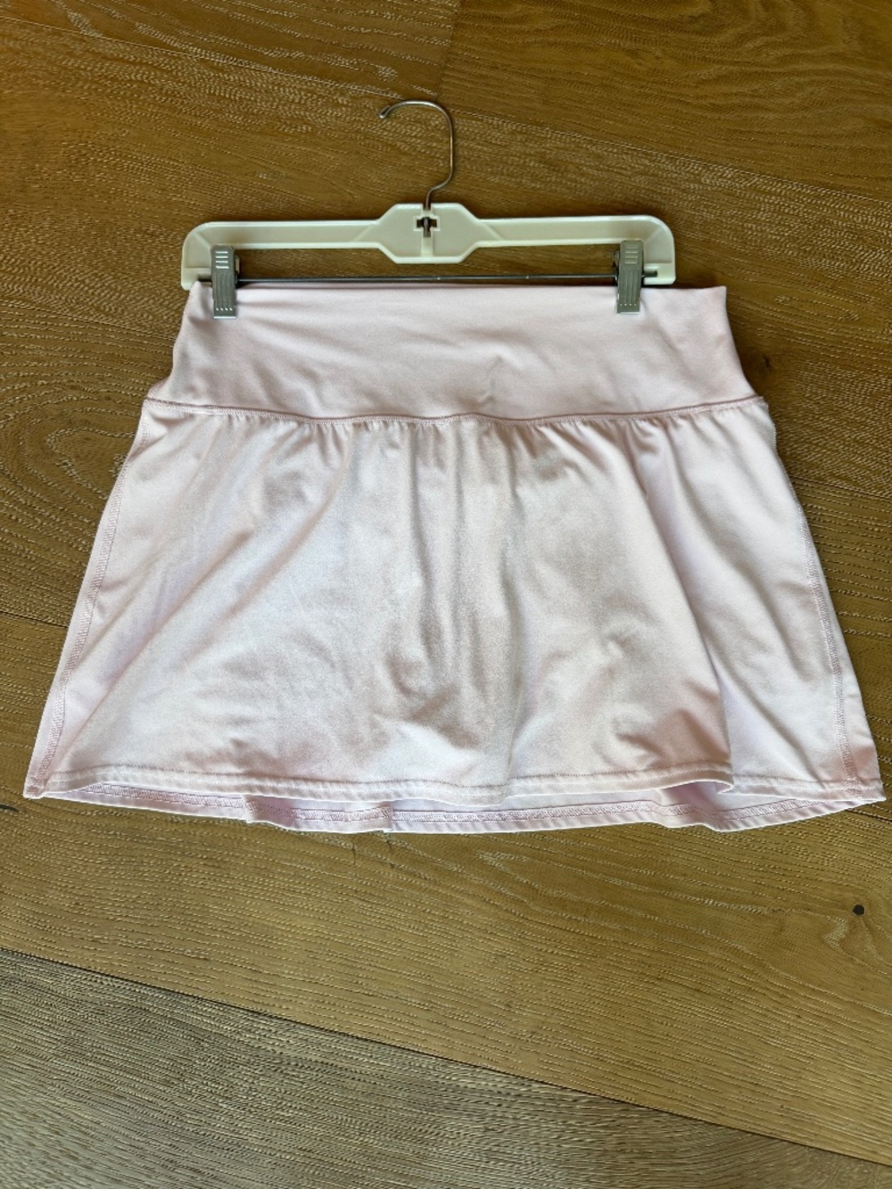 Lululemon Align tennis skirt, pale pink, with shorts liner, size 14